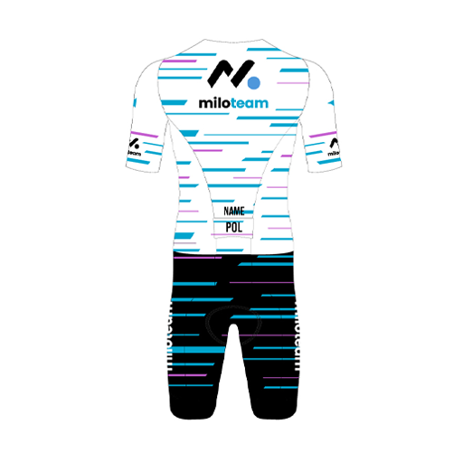 Kombinezon Triathlon Aero Plus Stage 2 (Wariant Biały) - tył