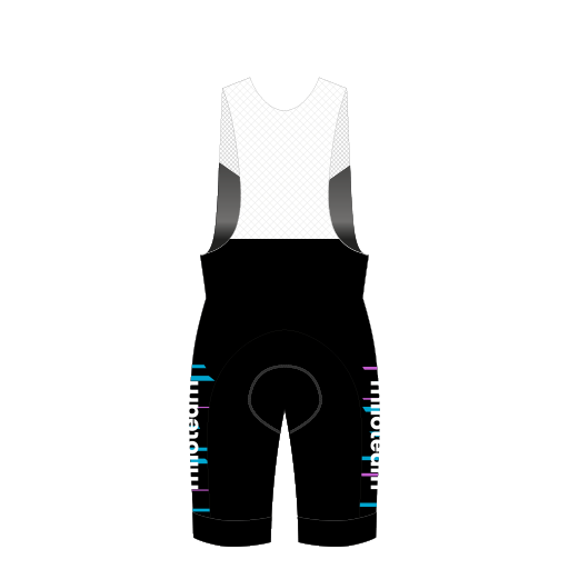 Spodenki Kolarskie Krótkie z Szelkami Mallorca - tył